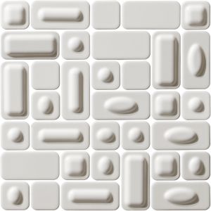 Puzzle 拼圖 | 啞光白 | 319(L) x 319(W) mm