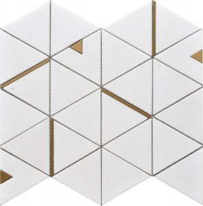 Triangle 三角 | 白配金 | 308(L) x 355(W)